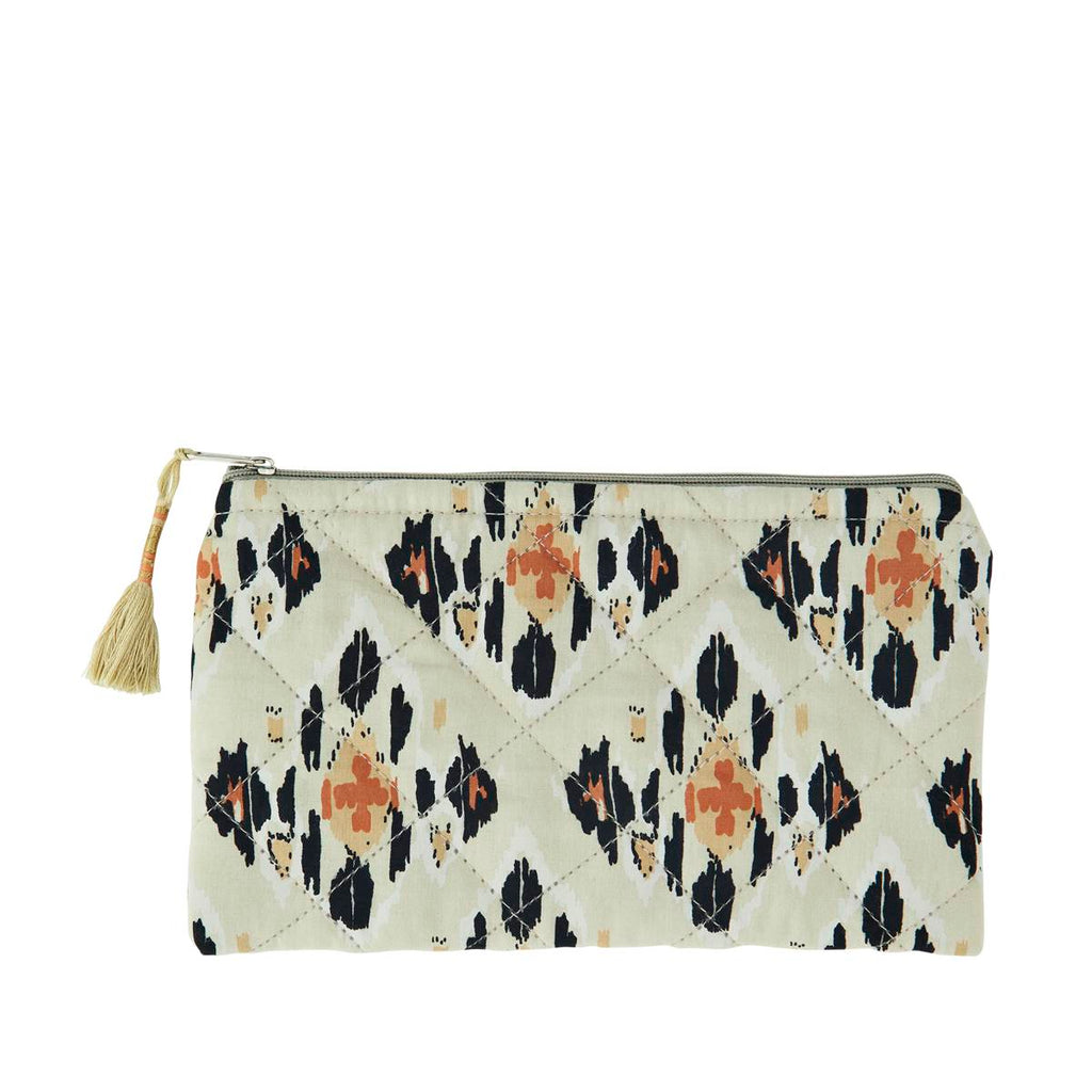 Quilted Cotton Pouch