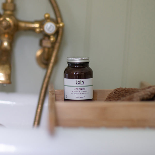 Join | Serenity - Luxury Ecological Bath Salts with Organic Rose Essential Oil