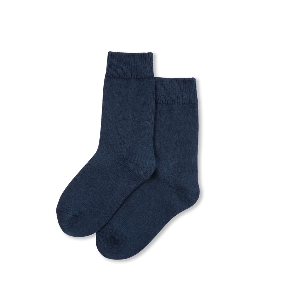 Chalk Day Sock — Navy