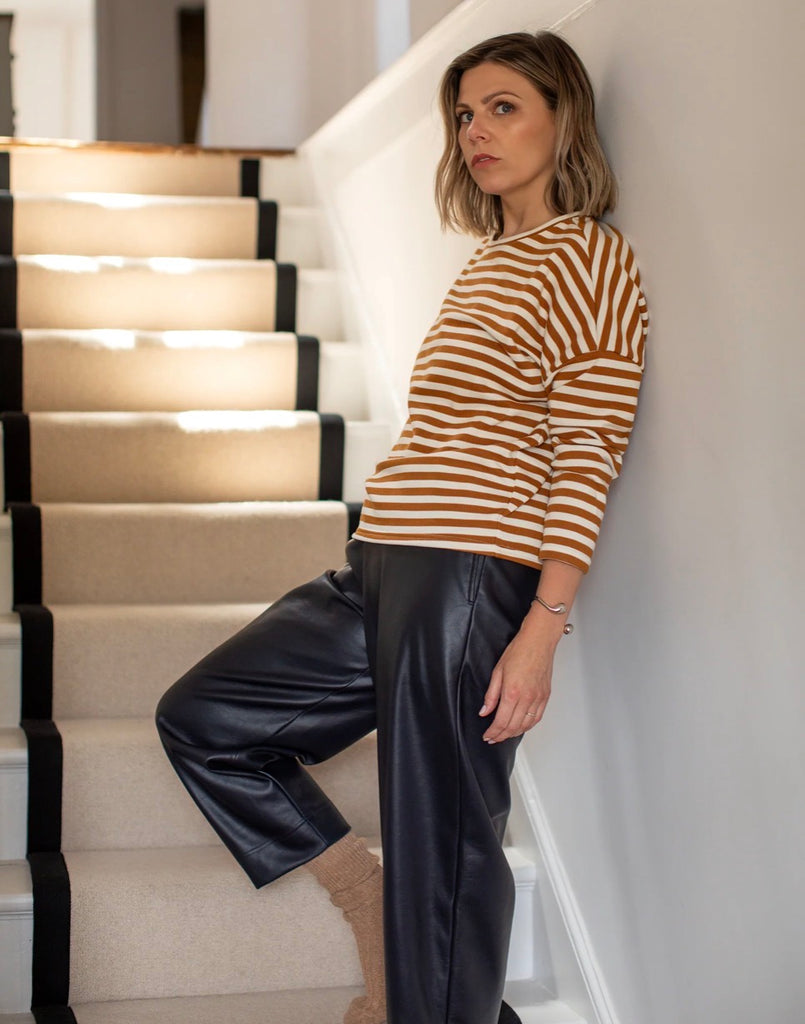 Chalk Rebecca Stripe Top