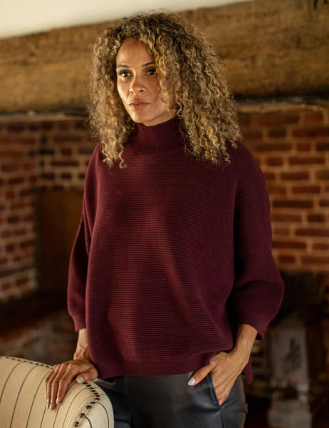 Chalk Vicki Jumper - Merlot