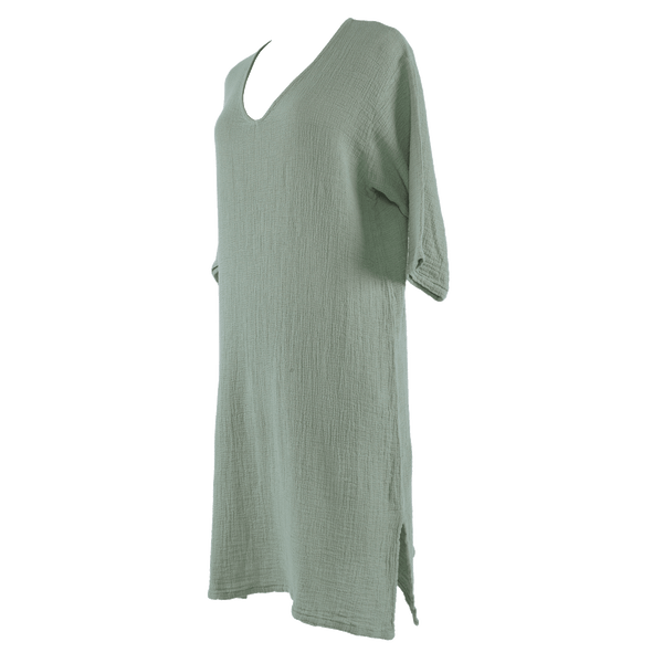 Tilos V Neck Tunic Kaftan