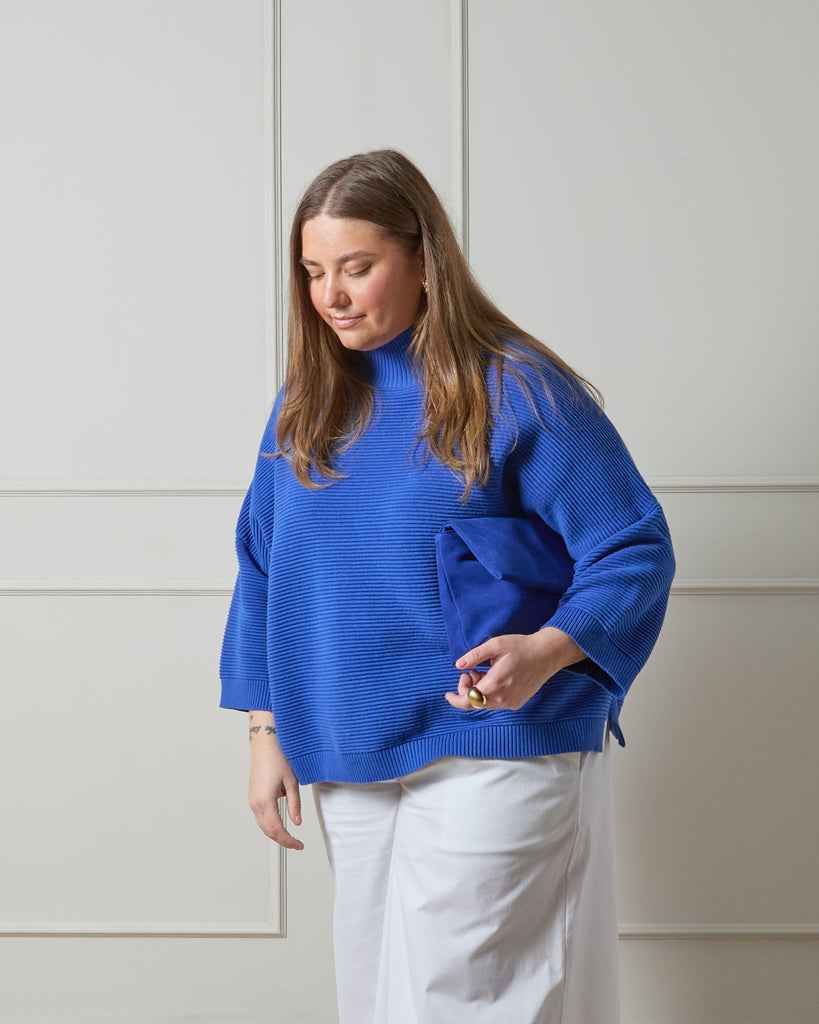 Chalk Vicki Jumper - Cobalt Blue