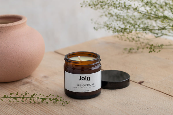 Hedgerow - Join Luxury Scented Soy Wax + Essential Oil Candle