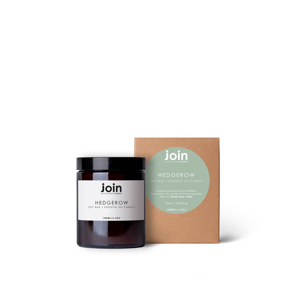 Hedgerow - Join Luxury Scented Soy Wax + Essential Oil Candle