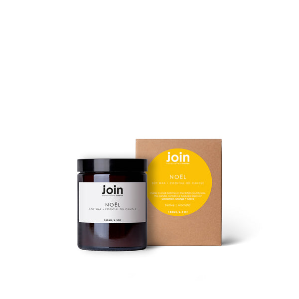 Noël - Join Luxury Scented Soy Wax + Essential Oil Candle