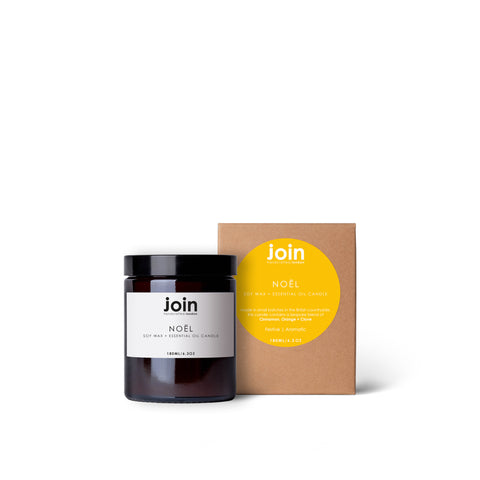 Noël - Join Luxury Scented Soy Wax + Essential Oil Candle